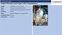 Sulphur Recovery Unit Project, HPCL Vizag Refinery